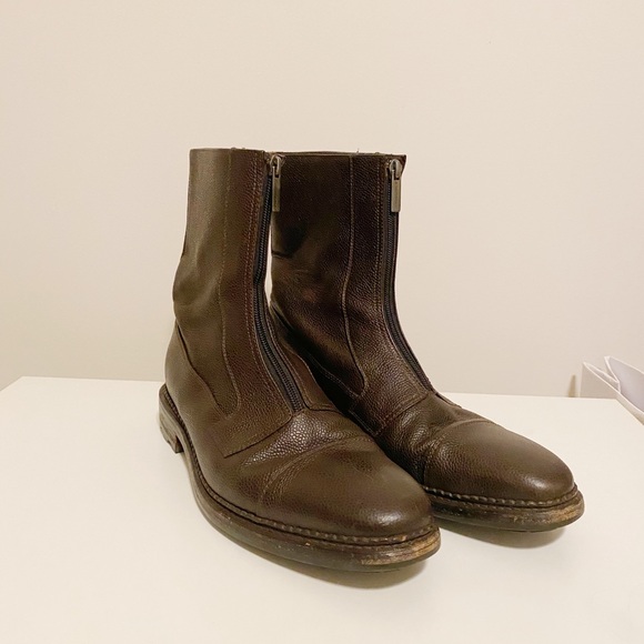 giorgio armani boots mens